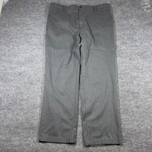 Dockers Pants Men's 38x32 Classic Fit Gray Chino Casual Office Professional